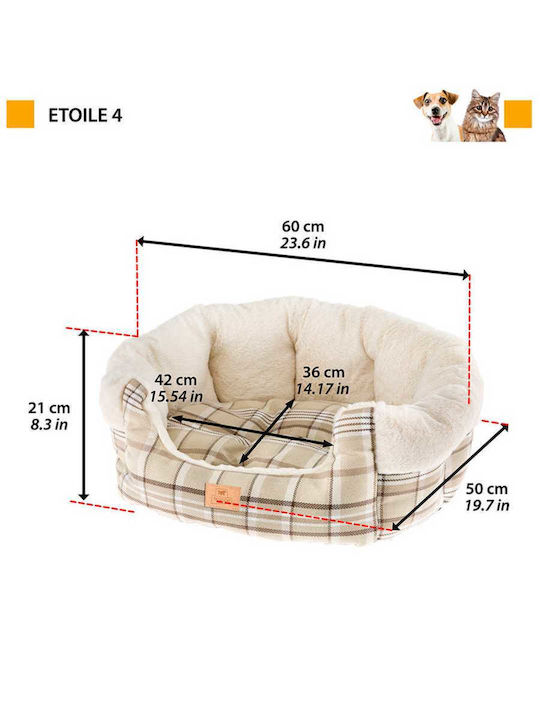 Ferplast ETOILE Sofa für Hunde Blau 60x50cm Ferplast ETOILE Sofa für Hunde Blau 60x50cm