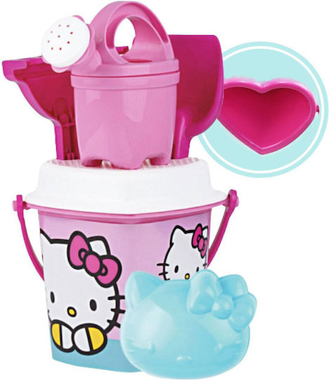 Androni Giocattoli Hello Kitty Σετ Κουβαδάκι Παραλίας με Αξεσουάρ Γαλάζιο 35εκ.