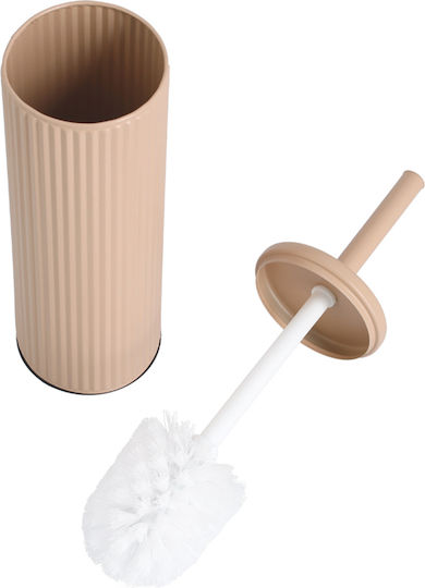 Metallisch Badezimmer Toilettenbürste Beige