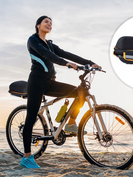 Geantă pentru portbagaj bicicletă Dublu Negru