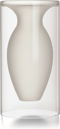 Philippi Βάζο Γυάλινο Esmeralda Medium Διάφανο Φ13xΥ24cm Philippi Βάζο Γυάλινο Esmeralda Medium Διάφανο Φ13xΥ24cm