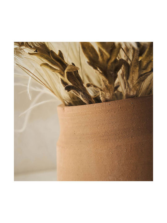 Gofis Home Decorative Vase Orange 12x12x15cm
