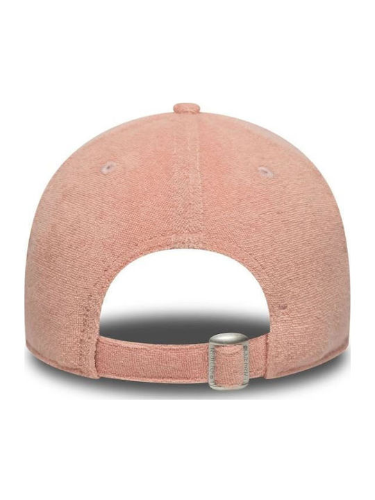 New Era Kids' Hat Jockey Fabric New Era New York Yankees Towelling 9Forty Pink