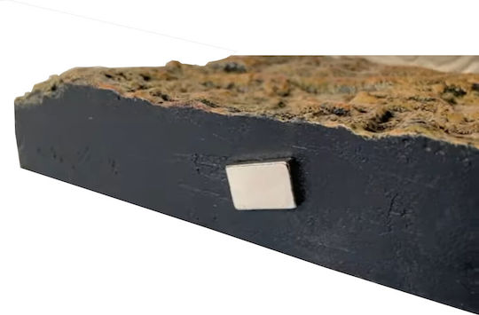 Floating Turtle Island with Magnet 15 x 11 x 3cm