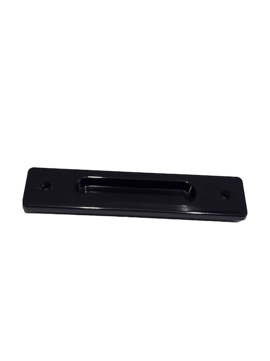 Ghidini Black Door Flush Handle 11912-000-ANT1