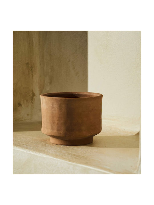 Gofis Home Decorative Vase Orange 12x12x10cm