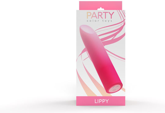 Party Color Toys Mini Δονητής Bullet με Απομακρυσμένο Έλεγχο 10.9cm Ροζ