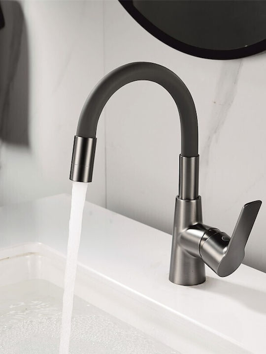 Inter Ceramic Миксер Смесител за мивка Сив