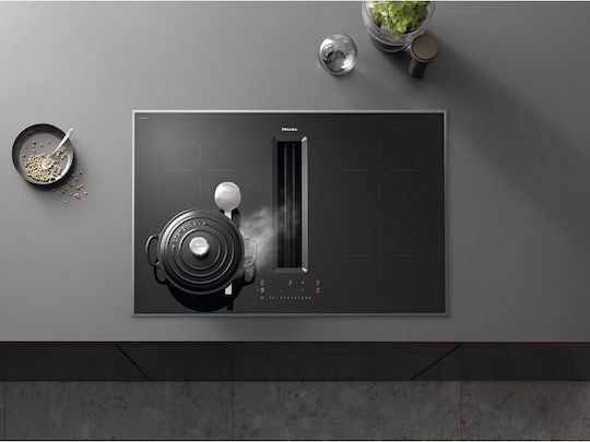 Miele Индукционен котлон Автономен с Абсорбатор 80x52εκ.