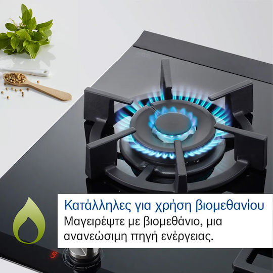 Bosch Serie 4 Natural Gas Cooktop Autonomous 59x52εκ.