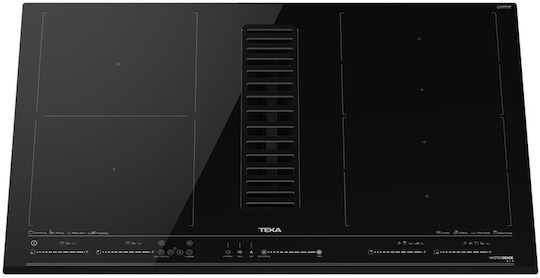 Teka Induction Cooktop With Frame Autonomous with Hood 80x51εκ.