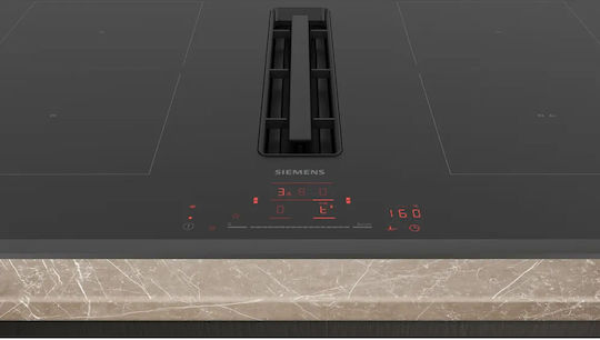 Siemens iQ500 Domino Induction Cooktop Autonomous with Child Lock Function 80.2x52.2εκ.