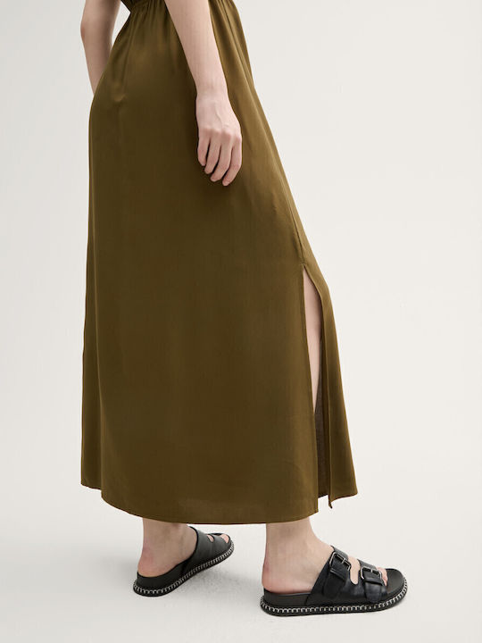 Summer Maxi Dress Khaki