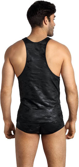 Anais Apparel Electro Top Sexy pentru bărbați Negru