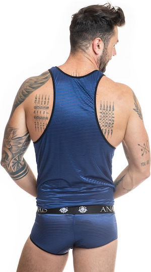 Anais Apparel Naval Sexy Ανδρικό Top Μπλε