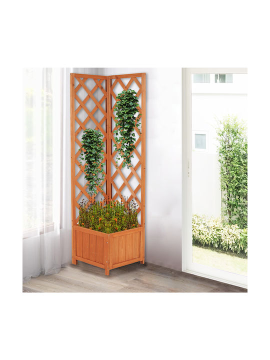 Bakaji Planter Box Pink 40x40x145cm.