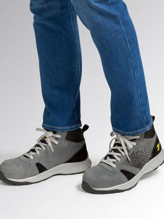 Utility Diadora Αδιάβροχο Μποτάκι Ασφαλείας Γκρί Lite Mid S3s Fo Sr Hro Esd En Iso 20345:2022 181025 Utility Diadora Αδιάβροχο Μποτάκι Ασφαλείας Γκρί Lite Mid S3s Fo Sr Hro Esd En Iso 20345:2022 181025