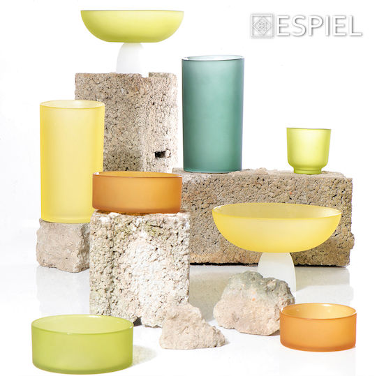 Espiel Caprice Decorative Bowl Green 15x15x6cm