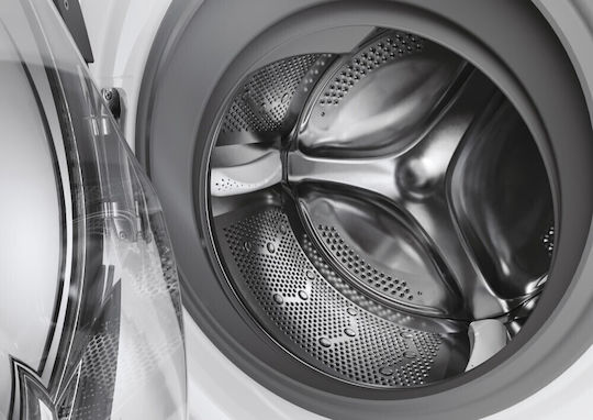 Candy Washing Machine 12kg with Steam Technology 1400 Rounds Snap & Wash RP 4126BWMUC-S