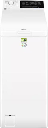 Electrolux Πλυντήριο Ρούχων Άνω Φόρτωσης 7kg με Τεχνολογία Ατμού 1300 Στροφών EW7T3372E