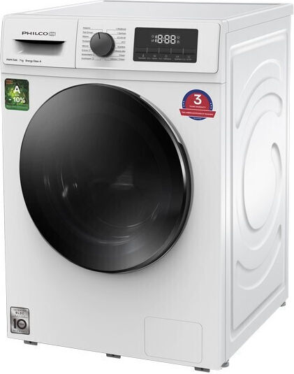 Philco Πλυντήριο Ρούχων 7kg με Τεχνολογία Ατμού 1400 Στροφών BLDC Inverter PWM 714A