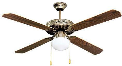 Lineme Minuano Nuovo Ceiling Fan 106cm With Brown Light Fixture
