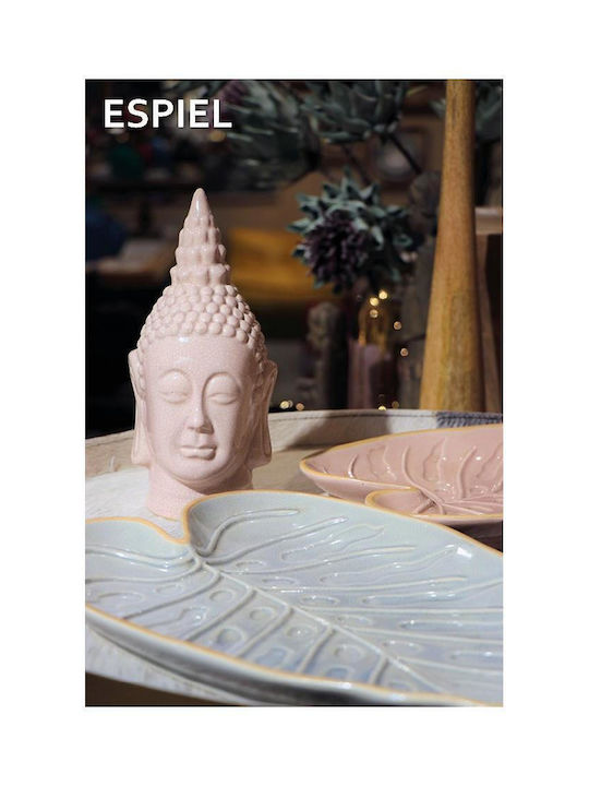 Espiel Φύλλο Διακοσμητική Πιατέλα Κεραμική Ροζ 36x25x3.5εκ. Espiel Φύλλο Διακοσμητική Πιατέλα Κεραμική Ροζ 36x25x3.5εκ.