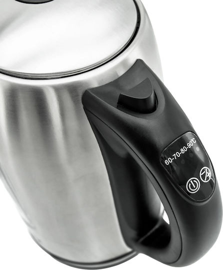 Vivax WH-176TC Βραστήρας 1.7lt 2200W Ασημί