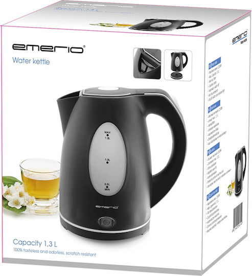 Emerio Βραστήρας 1.3lt 2200W Μαύρος