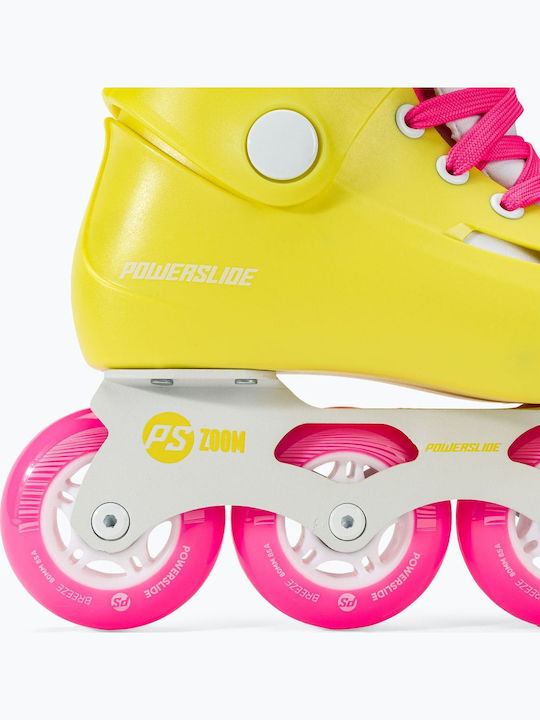 Powerslide Zoom Inline Ролки Yellow За възрастни/За деца