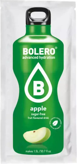 Bolero Χυμός σε Σκόνη ΜΗΛΟ Χωρίς Προσθήκη Ζάχαρης 9gr 12τμχ