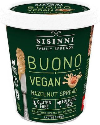 Sisinni Praline Spread Sisinni with Hazelnut Buono Vegan 400gr