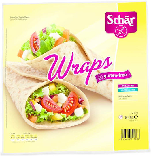 Schar Αραβικές πίτες Σιταριού Χωρίς Γλουτένη 300gr 2τμχ