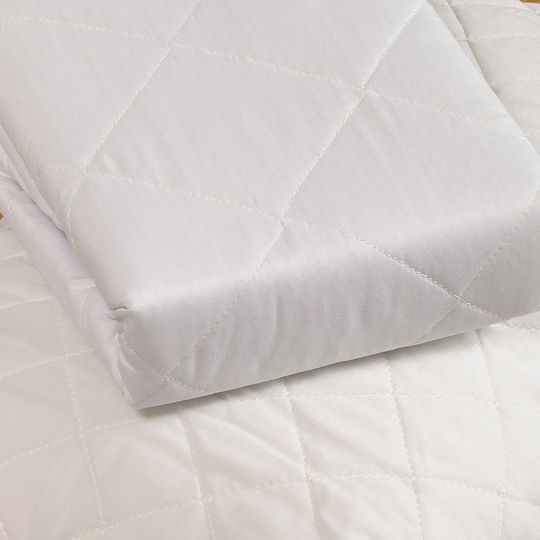 Melinen Protective Cover Queen with Skirt White 160x200+40cm