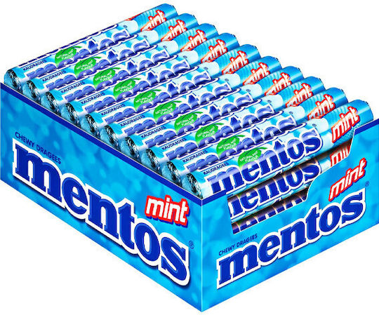 Mentos Καραμέλες με Γεύση Μέντα 40τμχ