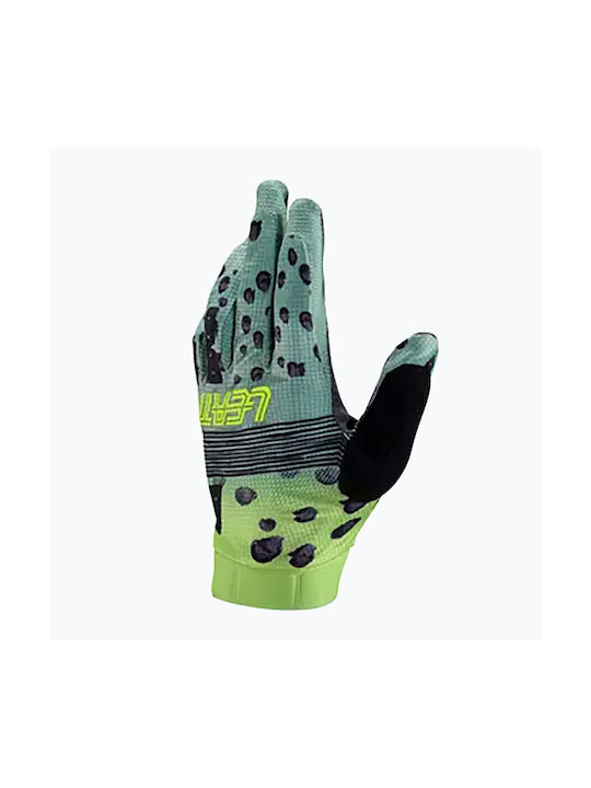Leatt Vollfinger Männliche Fahrradhandschuhe Grüne