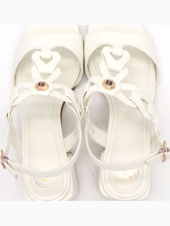 Sandalen Weiß