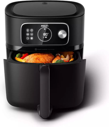 Philips Series 7000 Friteuză cu aer cu Wi-Fi 8.3lt Negru