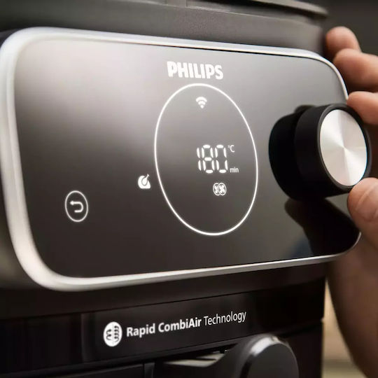 Philips Series 7000 Friteuză cu aer cu Wi-Fi 8.3lt Negru