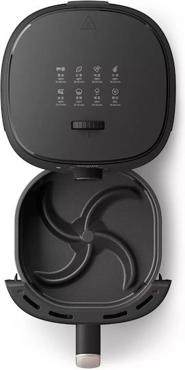 Philips Air Fryer 3.7lt Μαύρο HD9100/80