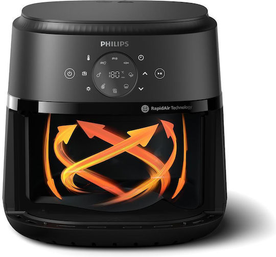 Philips 2000 Series Air Fryer 6.2lt Μαύρο