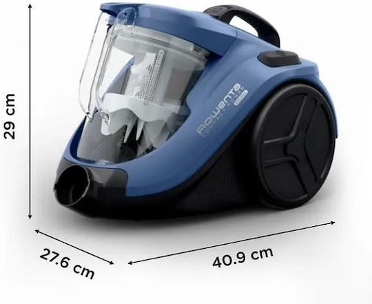 Rowenta RO3721EA Aspirator 900W cu bol 1.5lt Albastră