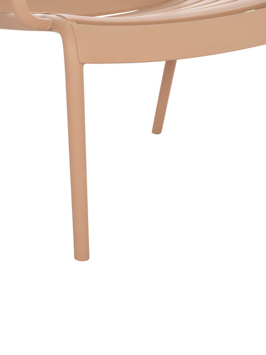 Outdoor Chair Polypropylene Korver Cappuccino 48x65x46cm