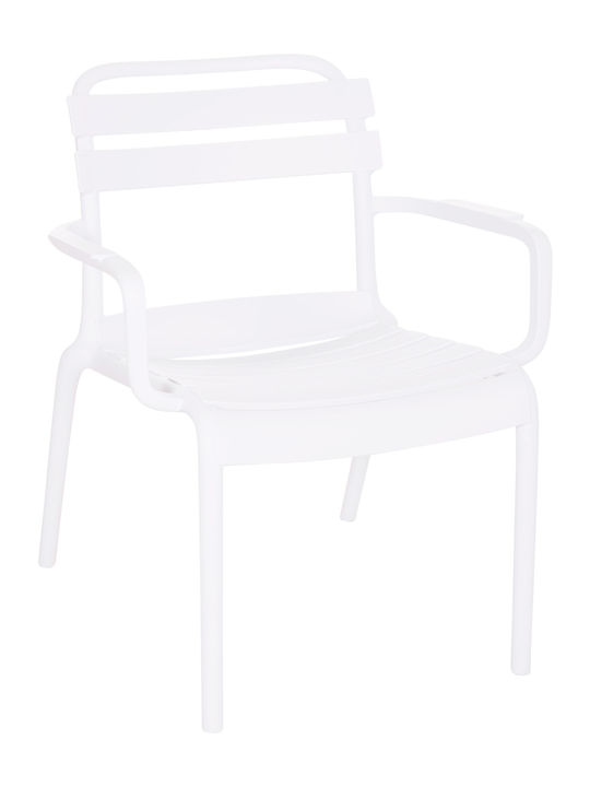 Gartenstühle Polypropylen Korver Weiße 48x67x46cm