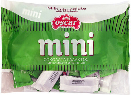 Oscar Μινι Σοκολατάκια Γάλακτος με Φουντούκι 250gr