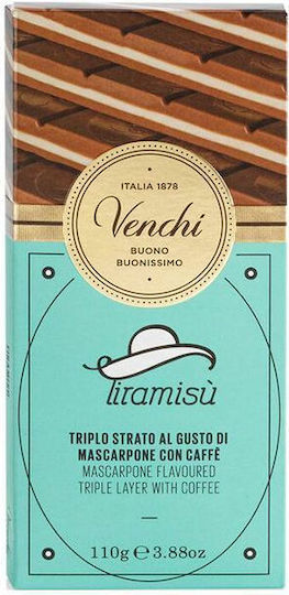 Venchi Chocolate Milk with Tiramisu Gluten-Free 110gr