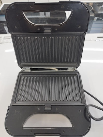 IQ Τοστιέρα για 2 Τοστ 800W Inox