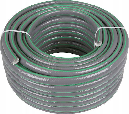 Furtun de grădină premium ranforsat, diametru 1/2", 30 m, protecție UV, presiune 8 bari, 4 straturi