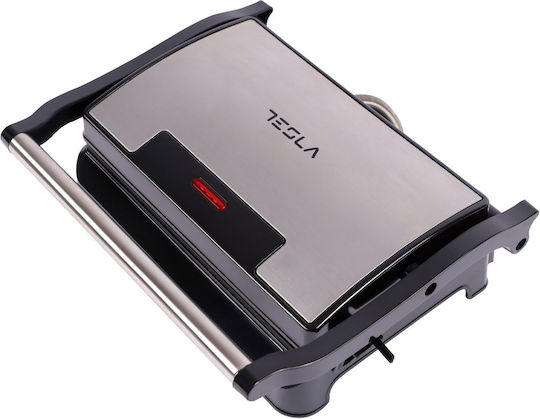 Tesla Sandwich Maker for for 2 Sandwiches Sandwiches 700W Inox