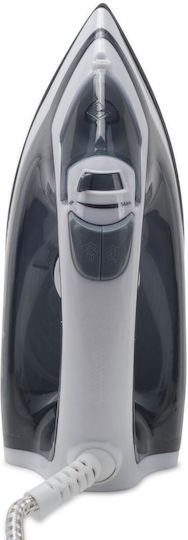 Hausberg Dampfbügeleisen 2200W mit Keramiksohle und kontinuierlicher Dampfabgabe 12g/min